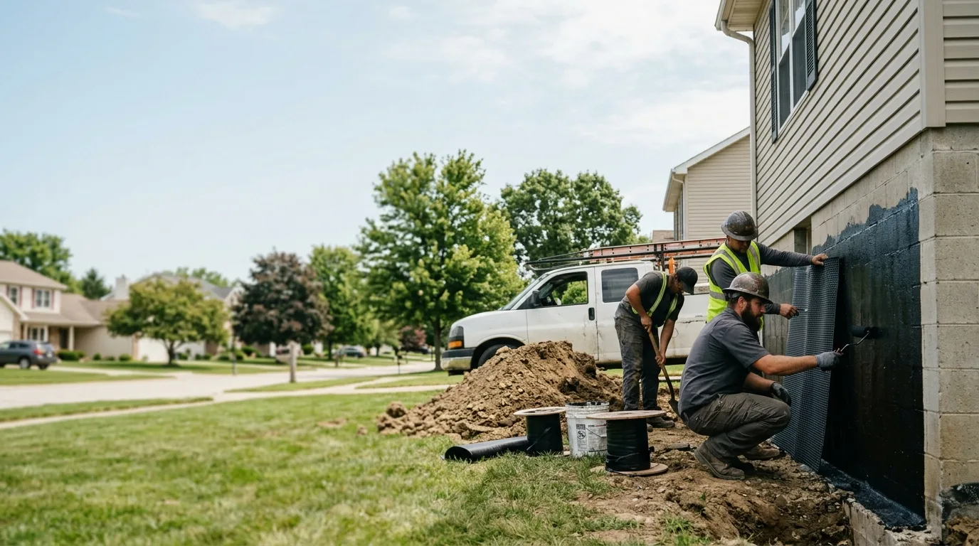 Basement Waterproofing in Rio, IL near me